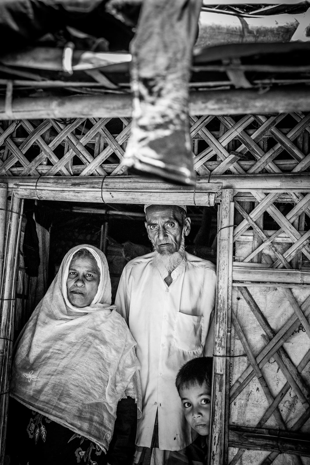 <p>​Interior, Rohingya camp</p>