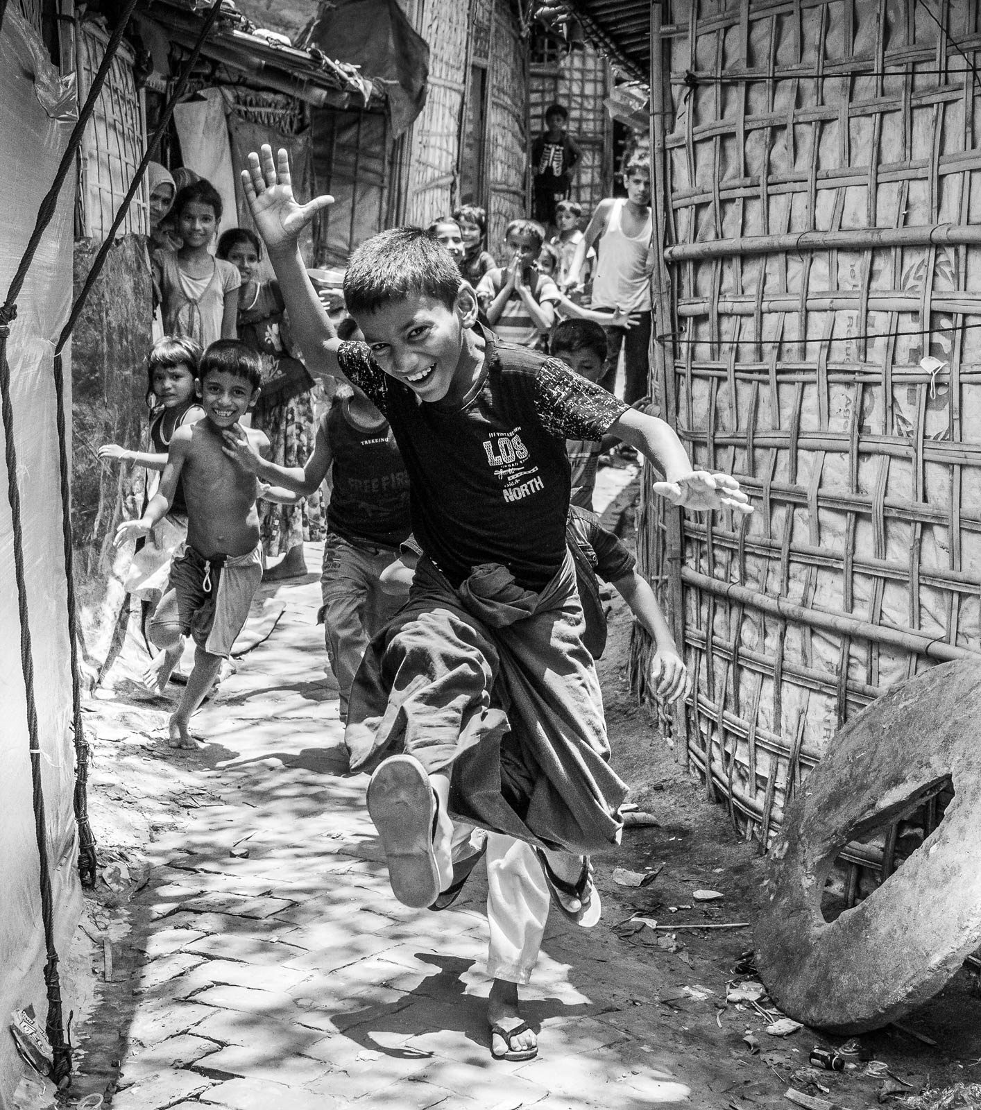 <p>Rohingya camp, Cox’s Bazar</p>