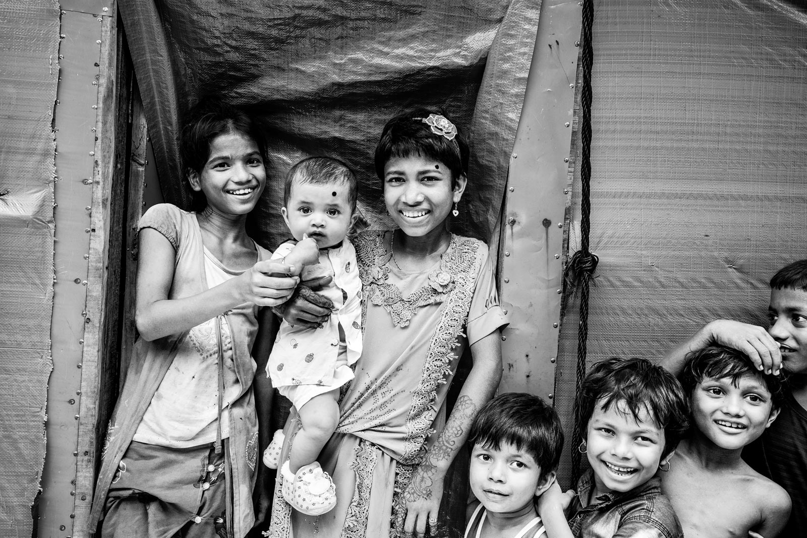 <p>Rohingya camp, Cox’s Bazar</p>