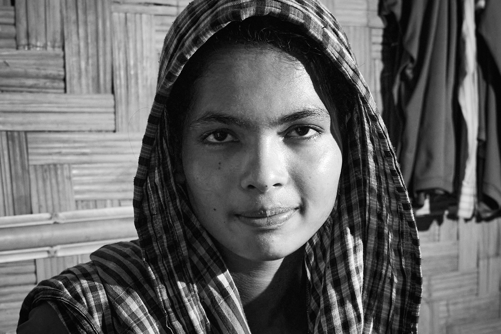 <p>​Interior, Rohingya camp</p>