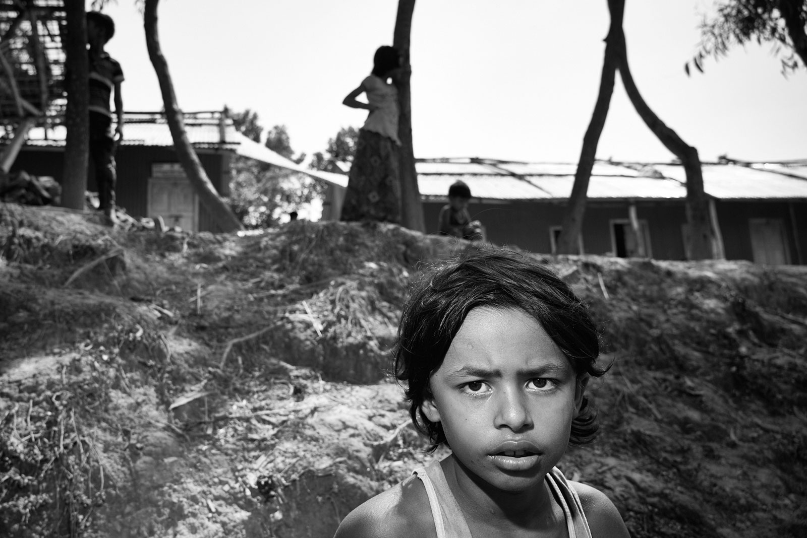 <p>Rohingya camp, Cox’s Bazar</p>