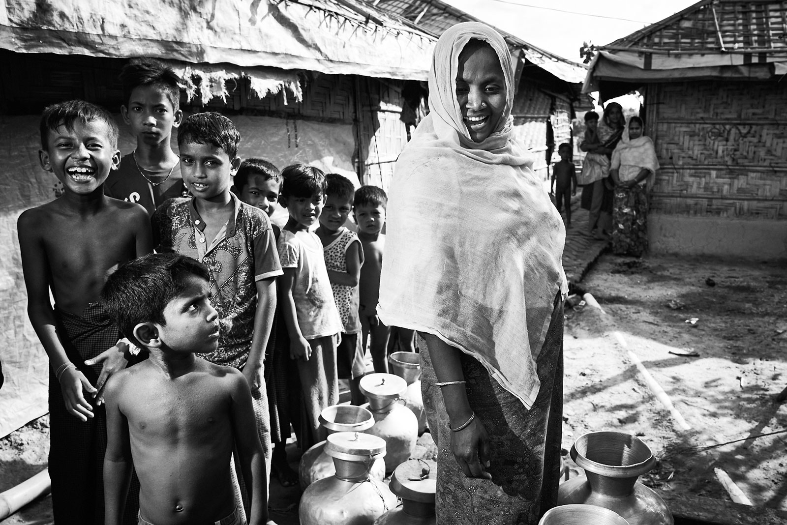 <p>Rohingya camp, Cox’s Bazar</p>